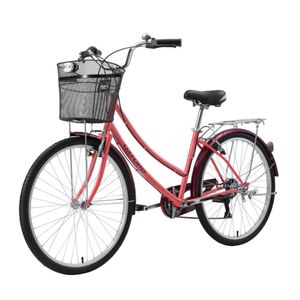 Bicicleta Oxford Freeway 4 7V M Aro 26 Coral