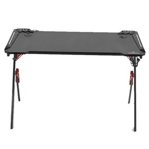 Mesa Gamer Delta Decorplas con Luces Led Black 1.20X60 CM