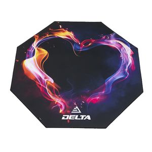 Protector De Piso En Alfombra Delta Gamer Decorplas Para Sillas Color Pink
