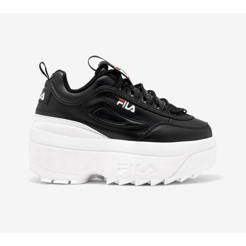 Zapatos fila en discount negro