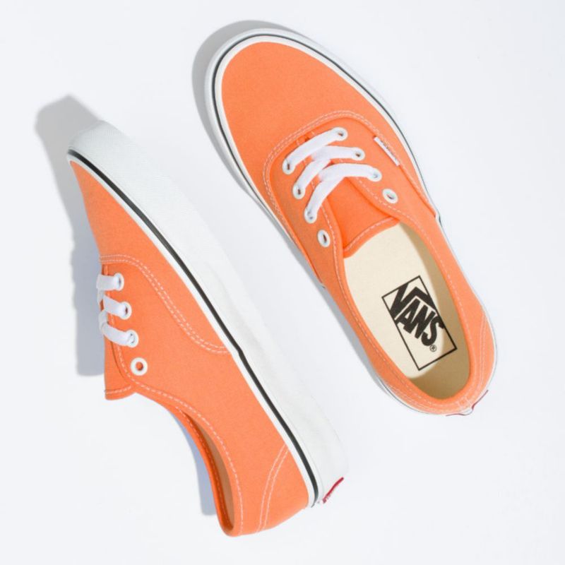 Zapatillas Vans Urbanas Mujer Authentic VN0A5HZS9GC.UB Naranja Real Plaza