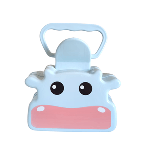 Recogedor De Heces Para Mascotas Con Dispensador De Bolsas Celeste