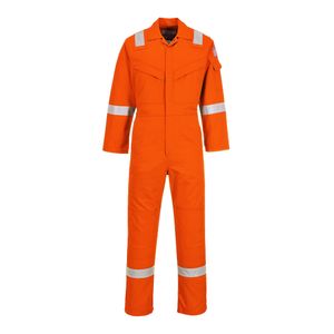 Mameluco Portwest Ignífugo y Anti-Estático FR50 Anaranjado Talla XL