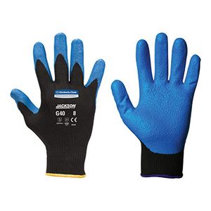 Guante Kimberly G40 Palma de Nitrilo Talla L por 6 Unidades