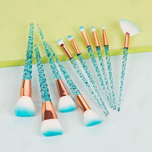 Set de 10 Brochas para Maquillaje