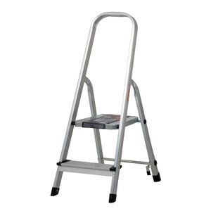 Escalera Tubular Plegable, 2 Peldaños Truper 16763