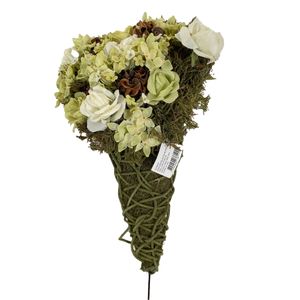 Arreglo Floral en Cono Verde Floripa D311/8-Vd