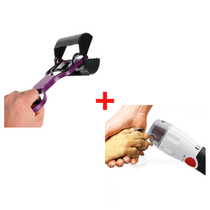 Combo Recogedor de Excrementos para Mascota + Cortador de Uñas para Mascota