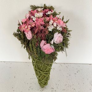 Arreglo Floral en Cono Rosado Floripa D311/8-Ros