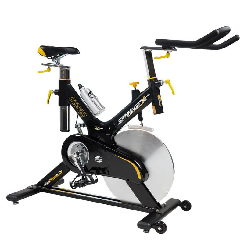 Bicicleta de Spinning BE2905 Negro Amarillo 893475