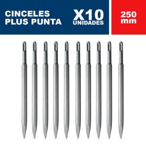 Cincel Plus Punta Bosch 250 mm Caja por 10 ECO