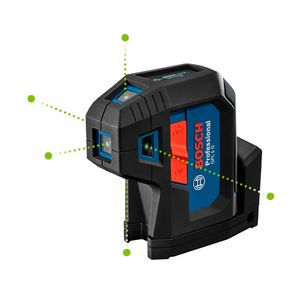 Nivel Láser Bosch GPL 5 G 5 Puntos 30 Metros