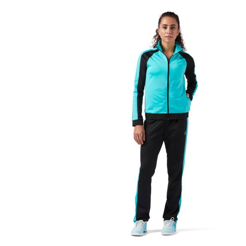 Buzo Reebok Mujer El Ts Tricot Turquesa 28597