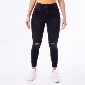 Pantalón Denim Stretch Pionier Yveth Tobillero