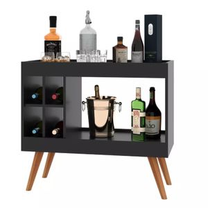 Mueble Bar Bonno Nora Negro