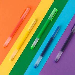 Pack 5 Lapiceros Tinta gel Xiaomi Ju Neng Write Colorful Gel Pen