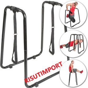 Barras Paralelas Multifunción Fitness Acero