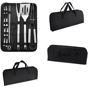 Set de Utensilios BBQ con Funda Protectora