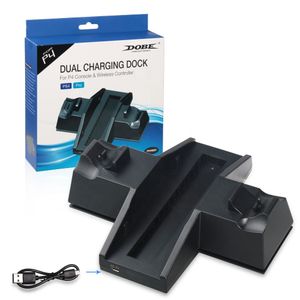 Soporte para PS4 y Cargador Dual Dualshock 4