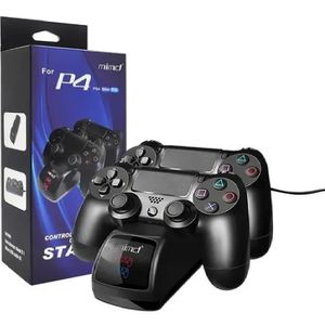 Cargador Dual con Panel Digital para Dualshock 4