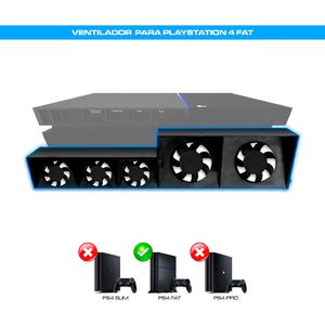 Cooler para PlayStation 4 Fat