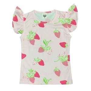 Polo Niña Fresa Talla 4