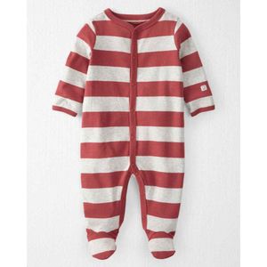Pijama Enterizo Carter's a Rayas Little Planet con Cierre 100% Algodón para Bebé Niño