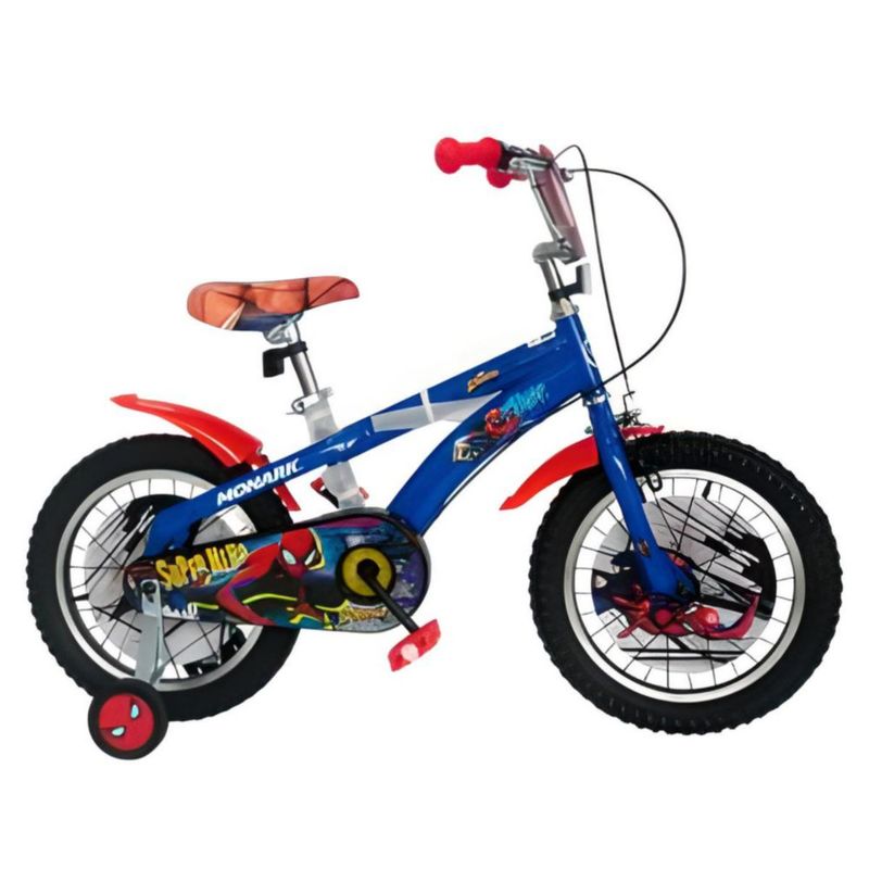 Bicicleta spiderman aro discount 16