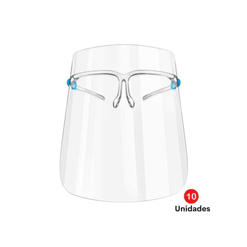 Protector Facial Tipo Lentes X 10 Unidades 895494