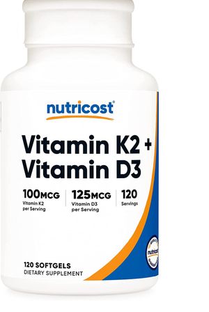 Vitamina D3 5000iu K2 Importada