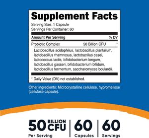 Probiotic Complex Probioticos Cepas