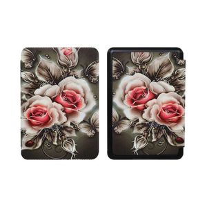 Estuche Kindle 10ma Generación 6" Flores 01