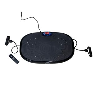 Plataforma Vibratoria Multifuncional Ejercicios con Parlantes y Ligas de Recistencia Modelo CT-288