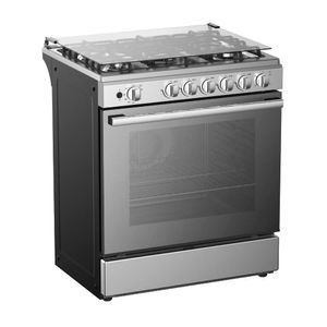 Cocina de pie Oster a gas OSPGSGMICA305HSSGM Gris
