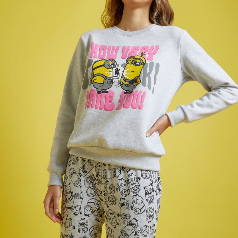 Pijama minions online mujer