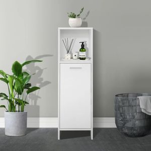 Estante de Baño Mendebaldea Blanco 81 cm