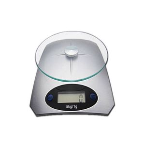 Balanza Gramera Kitchen Scale 5 Kg a 1 gr con Vidrio Templado