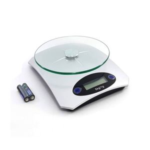 Balanza Gramera Kitchen Scale 5 Kg a 1 gr con Vidrio Templado