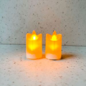 Set De 2 Velas LED Floripa Cv780