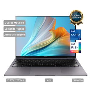 Laptop Huawei MateBook X Pro 2021 13.9" 3K LTPS Táctil i7-1165G7 512GB SSD 16GB RAM Windows Home