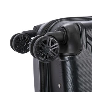Maletas De Viaje Set De 3 Inusa Trend Negro TRJN