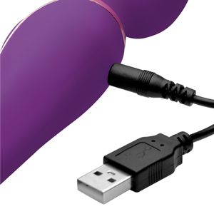 Vara Vibradora Ophera Wand Essentials Externa E Interna Morado