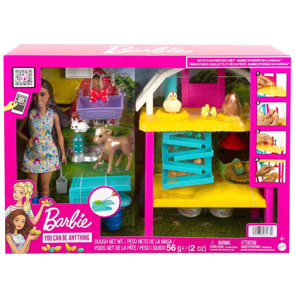 Set de Juego BARBIE Diversión en la Granja HGY88 Real Plaza