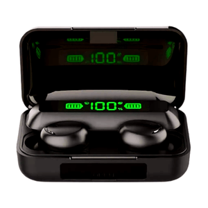 Audífono Bluetooth F9 Pro Negro - 3000mAh Resistente al Agua