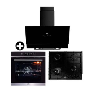COMBO Encimera 60cm + Campana Signature 90cm + Horno S-Collection 75L