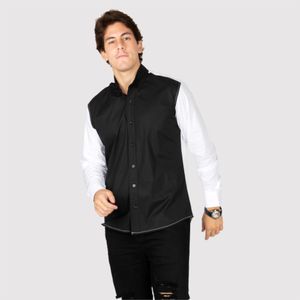 Camisa Piero Biani Manga Larga Estilo Informal Hombre