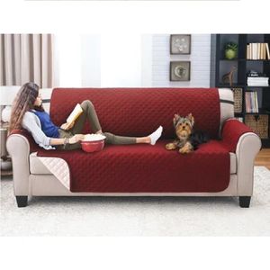 Set 3 Piezas Cobertor de Sofá para Mascota Guinda