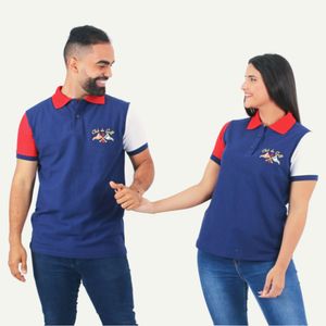 Polo Piero Biani Manga Corta Cuello Camisero con Botones Mujer