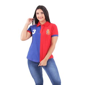 Polo Piero Biani Manga Corta Cuello Camisero Fashion Mujer