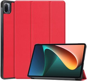 Funda Book Cover Para Xiaomi Mi Pad 5/MiPad 5 Pro Rojo